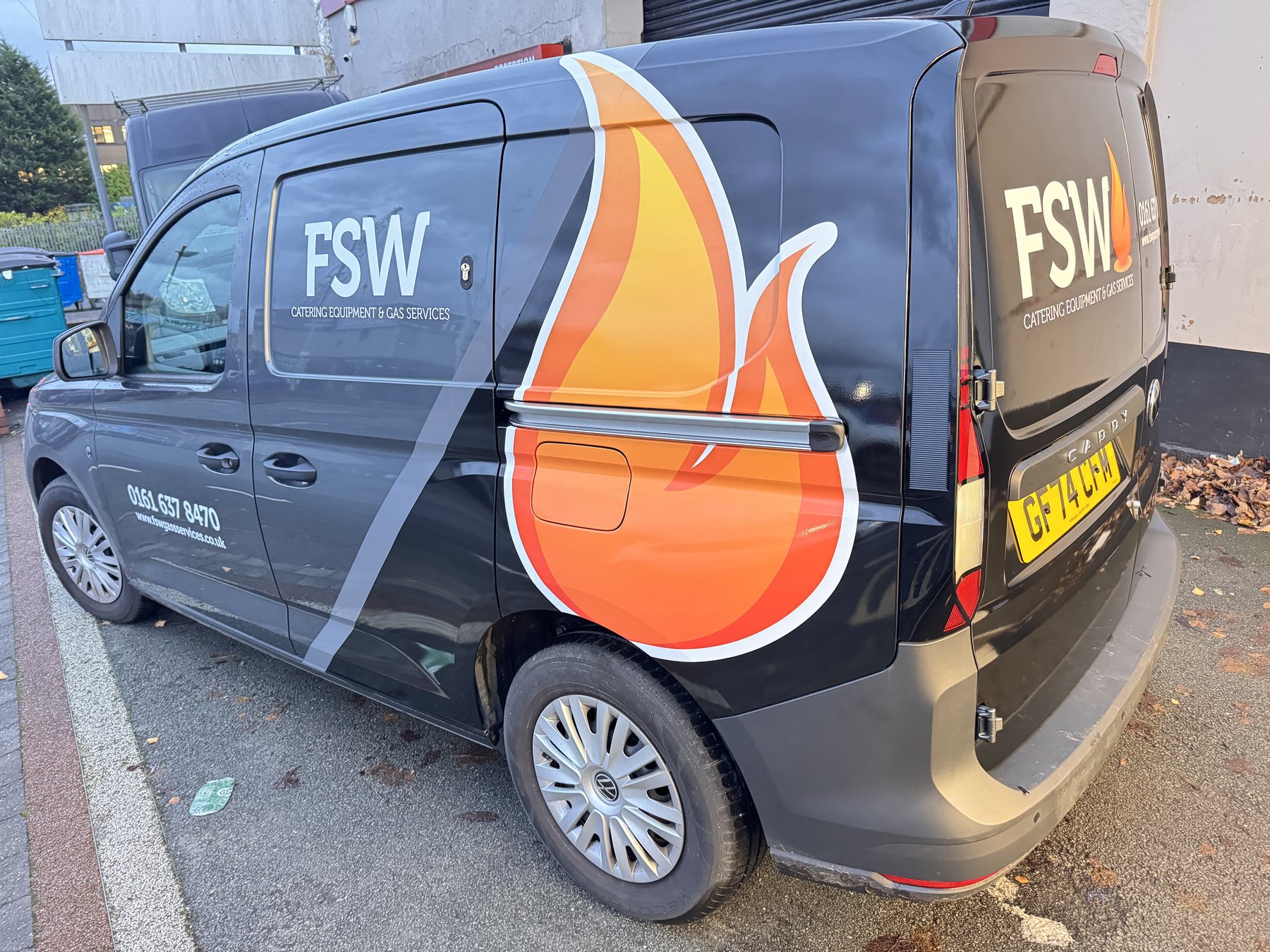 FSW commercial vehicle wrap